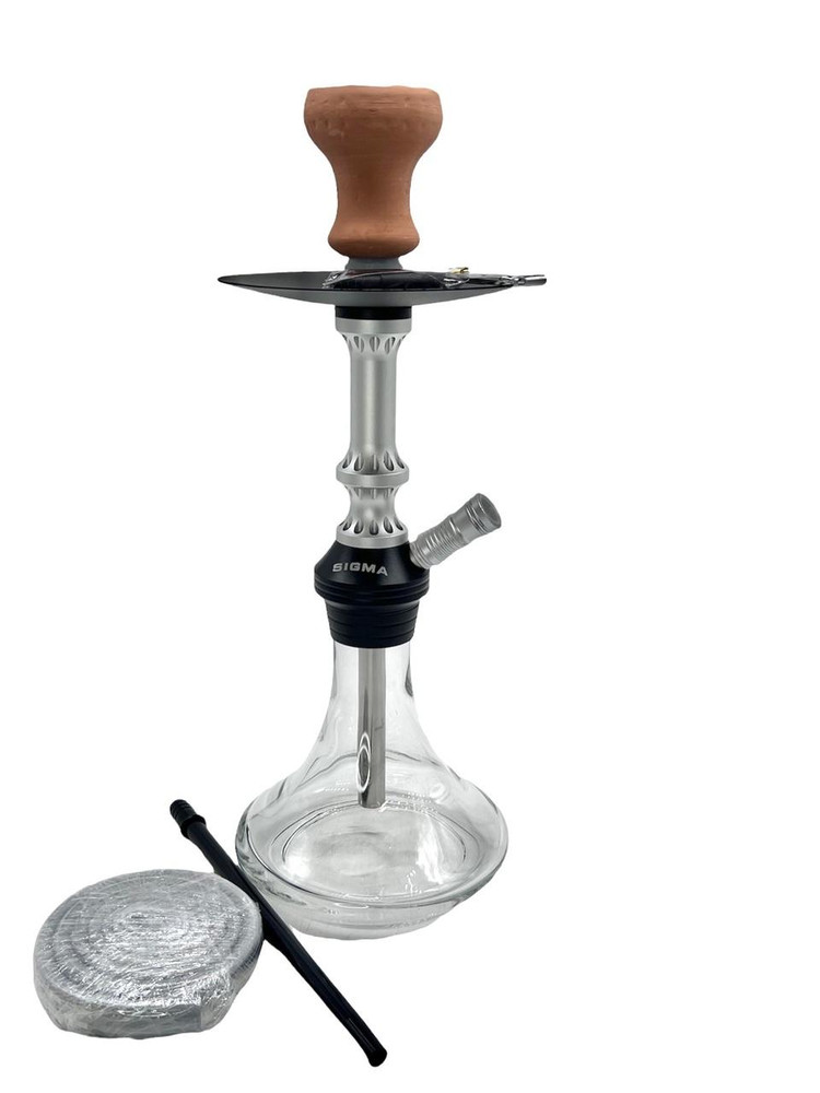 SIGMA KK-S022 1 HOSE HOOKAH 16 - ASSORTED COLOR HOOKAH238