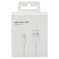 WHITE LIGHTNING TO USB CABLE 2M 6.5 FT - BAG OF 5CT