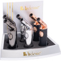LUCIENNE MULTI ANGLE SINGLE TORCH LIGHTER DISPLAY - DISPLAY OF 6
