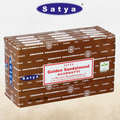 SATYA - GOLDEN SANDALWOOD INCENSE STICKS - 12CT