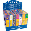 SATYA ASSORTED INCENSE DISPLAY - 84CT