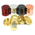 ASSORTED METAL GRINDERS WITH 2 SIDE DISPLAY - 40CT