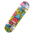 ASSORTED DESIGN ART PRINT SKATEBOARD - 1CT