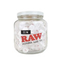 RAW SLIM CALIFORNIA GLASS TIPS - 75CT JAR