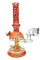  MILLI DOT ENCALMO WATER PIPE WITH IMPLOSION SHIELD 9" 