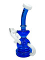  METRIX FULL COLOR SHORTY RECYCLER WATER PIPE 8" 