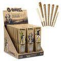  G-ROLLZ - BANKSY'S GRAFFITI - BAMBOO UNBLEACHED KING SIZE CONES 6PK - 24CT DISPLAY 