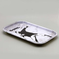  G-ROLLZ - BANKSY'S FLOWER THROWER ALT MEDIUM TIN TRAY 17.5 X 27.5 CM 