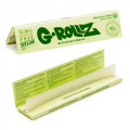  G-ROLLZ | ORGANIC GREEN HEMP ROLLING PAPERS KING SIZE - 50CT DISPLAY 