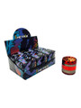  METRIX RATAN MIDDLE SPINNER ON TOP 63MM 4 LAYERS GRINDER - DISPLAY OF 6CT 