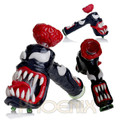  MIX BIG SIZE 3D HAND PRINTING HAMMER W/ 6 ARM PERC HANDPIPE 7" 