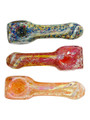  HEAVY COLORED FUMED HANDPIPE 4" - BAG OF 5CT 