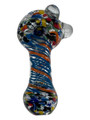  HEAVY FUMED BIG FRITS HANDPIPE 4" - BAG OF 5CT 