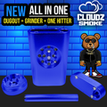 CLOUDZ ALL IN ONE DUGOUT GRINDER ONE HITTER - 12CT DISPLAY