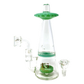 LOUD CLOUD - 10" ALIEN SPACESHIP VORTEX W/ MATRIX PERC WATER PIPE