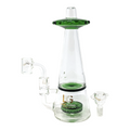 LOUD CLOUD - 10" ALIEN SPACESHIP VORTEX W/ MATRIX PERC WATER PIPE