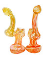 HEAVY ROSE FUMED BUBBLER 7.5"