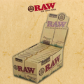 RAW 1 1/4 CONNOISSEUR PAPER WITH ORGANIC TIP - 24CT (RAW56)