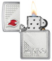 ZIPPO - TILES EMBLEM DESIGN LIGHTER - 1CT