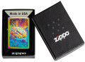 ZIPPO - PSYCHEDELIC BRAIN DESIGN LIGHTER - 1CT