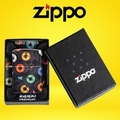 ZIPPO - RECORDS DESIGN LIGHTER - 1CT