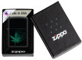 ZIPPO - PIXEL CANNABIS DESIGN LIGHTER - 1CT