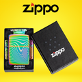 ZIPPO - WAVY PATTERN DESIGN LIGHTER - 1CT