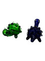 TURTLE COLOR FUMED MIX COLOR PREMIUM HANDPIPE 5"