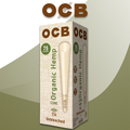 OCB PRE-ROLLED ORGANIC TOWER CONES 1 1/4 - 75CT