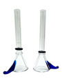 GLASS FUNNEL SIDE WITH COLOR HANDLE - BAG OF 10CT