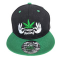 CUSTOM EMBROIDERED SNAPBACK CAP ASSORTED COLOR DESIGN #4 - 12CT DISPLAY