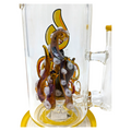 BIIGO BY LOOKAH - TENTACOOL PERC STUNNING GLASS WATERPIPE 9"