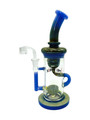 METRIX DISC PERC RECYCLER WATERPIPE ASSORTED COLOR 10"