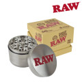 RAW STAINLESS STEEL 50MM 4 PARTS GRINDER