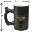 BLACK RASTA PREMIUM ROAST & TOAST MUG