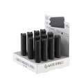 WHITE RHINO LIGHTER SIDEKICK C SERIES SOLID BLACK - DISPLAY OF 12