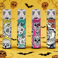 CLIPPER LIGHTERS JET SOMBER PATTERN - DISPLAY OF 48