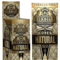 BILLIONAIRE HEMP CONES 2-PACK - DISPLAY OF 10