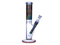 CHECKERED DESIGN STRAIGHT WATERPIPE 10"