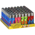 CLIPPER CP22 MICRO FRESH WEED LIGHTERS - DISPLAY OF 48
