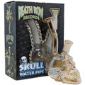 DEATH ROW RECORDS - 5.5" METALLIC SKULL WATER PIPE