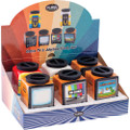 RETRO TV & JUKEBOX STASH JARS - DISPLAY OF 6