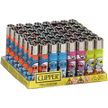 CLIPPER CP11FNY FUNNY ASTRONAUTS LIGHTERS - DISPLAY OF 48
