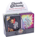 FUJIMA TIN STASH BOX & ROLLING TRAY 8" - DISPLAY OF 6