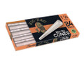 ZIG ZAG ULTRA THIN 1 1/4 SIZE CONES 24-PACK - DISPLAY OF 12