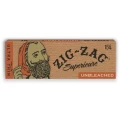 ZIG ZAG UNBLEACHED 1 1/4 SIZE ROLLING PAPERS 50-PACK BOOKLET- DISPLAY OF 48