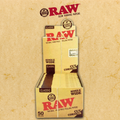 RAW CLASSIC SINGLE WIDE CUT CORNERS PAPER - 50CT (RAW83)