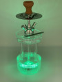  FOUNTAIN STYLE CLOUD HOOKAH WITH L.E.D. PUCK AND REMOTE 20" MIXED COLOR (OBS-019) 