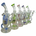  COLOR INCYCLER WATERPIPE 10" - ON POINT GLASS (WP1642) 