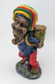  LARGE HAPPY JAMAICAN MAN WITH BASKET ASHTRAY 16" (LT156) 